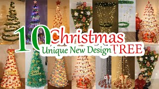 10 Unique New Design DIY Christmas Tree Decoration Ideas 2024 [upl. by Lah]