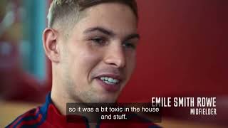 Emile Smith Rowe Arsenal number 10  All or Nothing Arsenal [upl. by Lalise]