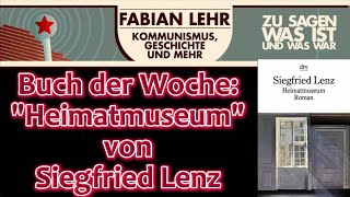 Buch der Woche quotHeimatmuseumquot von Siegfried Lenz [upl. by Saerdna125]