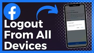 How To Logout Facebook From All Devices Easy [upl. by Switzer]