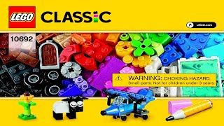 LEGO instructions  Classic  10692  Creative Bricks [upl. by Acinomahs]