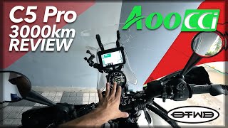 AOOCCI C5 Pro  THE BEST GPS DEVICE FOR HIMALAYAN 450 3000 KM REVIEW [upl. by Allicirp]