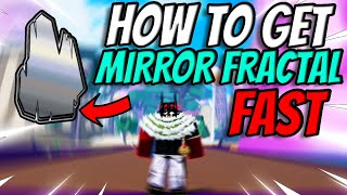 How To Get Mirror Fractals REALLY FAST Blox Fruits [upl. by Nagn945]