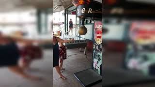 FUNNY boxing punch machine fails [upl. by Ozzie]