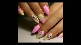 beautiful Floral Fall Nails Designs Glamorous To Be 😍 [upl. by Nicolau]