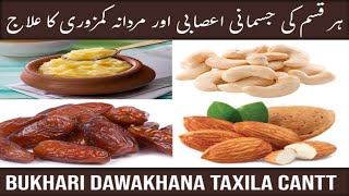 Comprehensive Treatment for Physical Nervous and Male Weaknesses  Bukhari Dawakhana Taxila Cantt [upl. by Bidget]