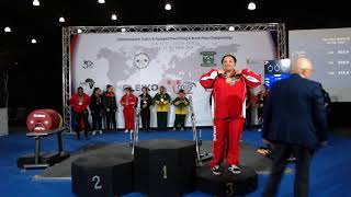 Commonwealth Powerlifting Classic Open Women 8484kg [upl. by Lavelle]