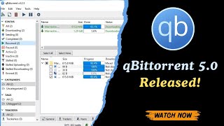 qBittorrent 50 Released New Systemd Power Management Dark Theme and More Features [upl. by Jacynth622]