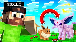 Evolving my Favorite EEVEE in Pixelmon [upl. by Blackstock988]