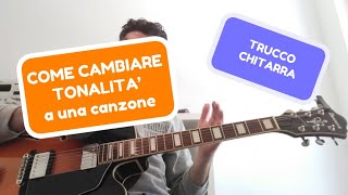 Coma cambiare tonalità a una canzone senza sbagliare [upl. by Ahern750]