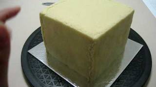 My Marzipan Almond Paste Covered Cake [upl. by Narej477]