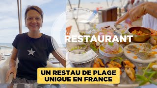 Un restau de plage unique en France [upl. by Jenkel678]