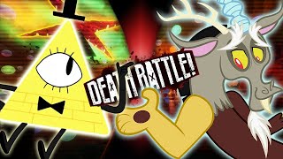 Bill Cipher VS Discord  DEATH BATTLE  Sub Español [upl. by Sirrad]