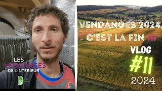 Vlog vigneron 11  Dernier décuvage fin des vendanges 2024  Débourbage difficile [upl. by Attennaej]