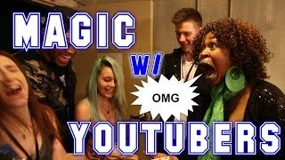 MAGIC MONDAYS  GloZell Troye Sivan Rebecca Black Ryan Abe Brent Rivera Beatrice Miller [upl. by Berkow]