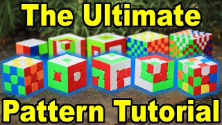 How To 5 BEST Patterns on the 3x3 and Big Cubes [upl. by Ainehs]