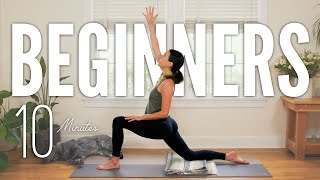 10Minute Yoga For Beginners  Start Yoga Here [upl. by Dryfoos]