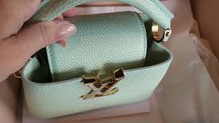 Green Capucine Mini Louis Vuitton Stardust Collection 3 [upl. by Atiniuq]