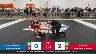 2023 Lubbock BJJ Championships  Mat 6 [upl. by Tennaj]