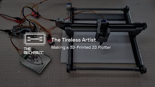 Made a 2D Plotter from 3D Printed Parts [upl. by Dihaz]