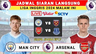 Jadwal Siaran Langsung Liga Inggris 2024 Malam Ini  Man City vs West Ham  Liga Inggris 202324 [upl. by Naamann]