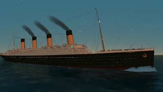 Titanic Sailing in the Sunset Virtual Sailor [upl. by Griff]