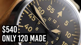 Easily Best Aviation Watch Drop of 2024  Laco Old Radium Limited [upl. by Esinal486]