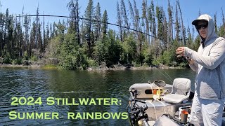 2024 Day 9 Summer rainbow trout fishing in the BC interior [upl. by Filomena490]