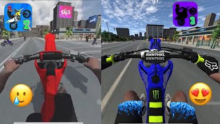 WHEELIE LIFE 3 VS WHEELIE LIFE 2 MODDED EDITION 😱 BEST BIKELIFE APP OUT NOW [upl. by Rexana]