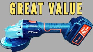 Hyper Tough Brushless Grinder  Test and Compare to Ryobi Hart and Gen 1 [upl. by Eglanteen]