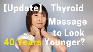 Update Thyroid Massage to Look 40 Years Younger [upl. by Ennelram516]