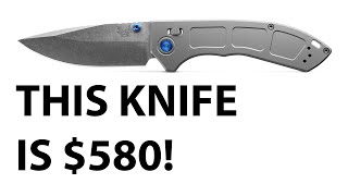 IS THIS KNIFE WORTH 600  Benchmade 748 Narrows Unboxing and Review [upl. by Enerol]