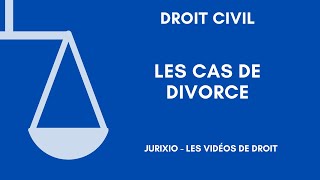 Les causes de divorce [upl. by Sewoll]