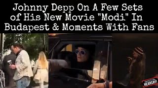 Johnny Depp Films New Movie Modi In Budapest amp Best Moments With Fans  Modigliani Film W Al Pacino [upl. by Alrac67]