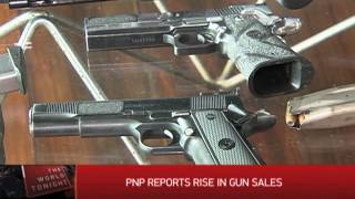 Gun sales rise PNP says [upl. by Annid579]