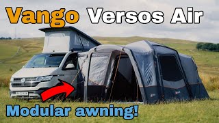 Vango Versos Air Low Driveaway Awning Overview [upl. by Ahtnamys133]