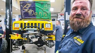 I Cant Do ThisNothing But Failure Fixing The Jeep Banana [upl. by Ilse]