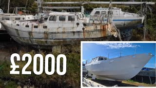 £2000 Yacht TIMELAPSE TRANSFORMATION  16months in minutes 76 [upl. by Acinod]