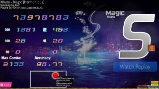 osu  Nhato  Magic Harmonious HD FC 1 [upl. by Eniamraj]