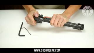 SocomGear  M200 CO2 Bolt  Installation and Test Fire [upl. by Vinaya]