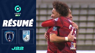 PARIS FC  USL DUNKERQUE 1  2  Résumé  PFC  USLD  20232024 [upl. by Mcfarland]