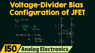 VoltageDivider Bias Configuration of JFET [upl. by Eile466]