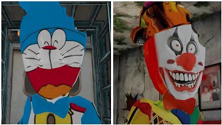 Ice Scream 8 Pennywise Clown VS Doraemon Customised [upl. by Haela]