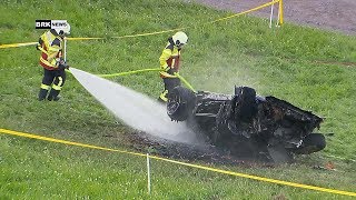 The Grand Tour Richard Hammonds burning wreck of the Rimac [upl. by Funk]