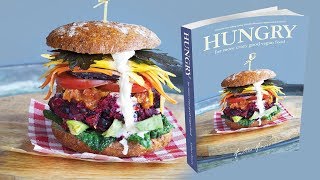 Beetroot and Black Bean Burger Anthea Amores HUNGRY [upl. by Ym]