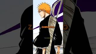 How does Ichigos Zanpakuto stay on his back bleach bleachanime anime [upl. by Amato]