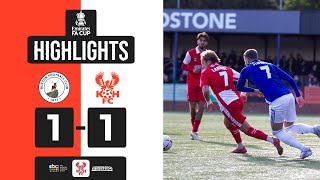 📺 HIGHLIGHTS  28 Sept 24  Buxton 11 Harriers [upl. by Willyt]