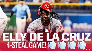 4 STOLEN BASE GAME Elly De La Cruz has his second career 4STEAL game [upl. by Hyacinthe]