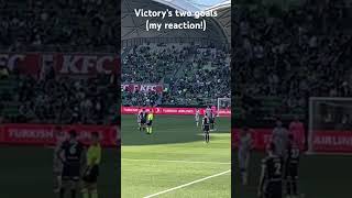 My Reaction to Arzani’s Penalty and Piscopo’s BANGER [upl. by Yeblehs905]