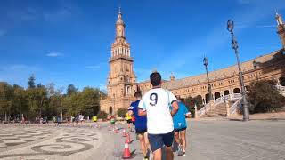 Seville Half Marathon 17 October 2021 [upl. by Tezil]